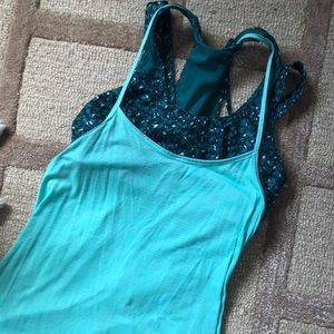 Lululemon Workout Tank with Attached Bra